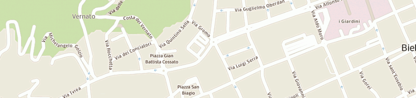 Mappa della impresa pasqui roberto a BIELLA