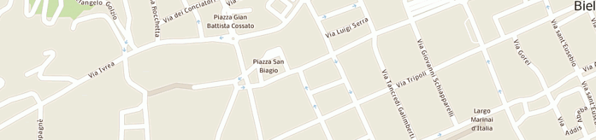 Mappa della impresa gbmanto di manto elisabetta e c - sas a BIELLA