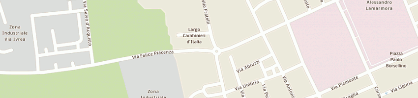 Mappa della impresa canterino di canterino mario e c sas a BIELLA