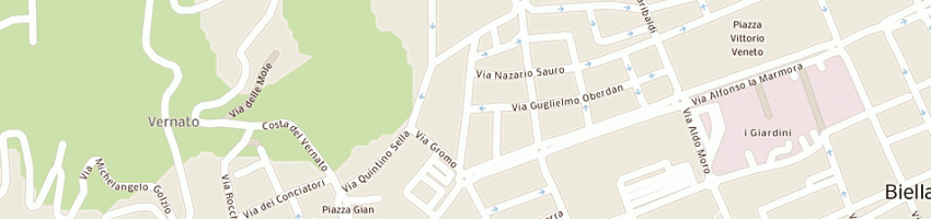 Mappa della impresa muggianu lina a BIELLA