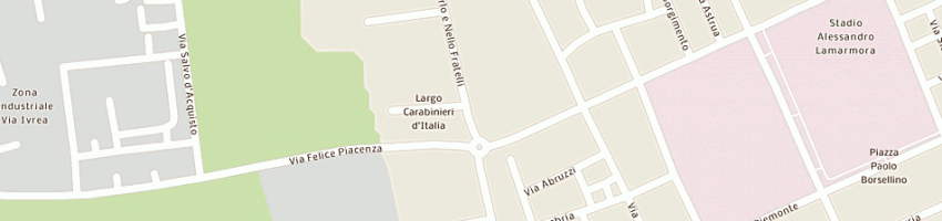 Mappa della impresa sos computer - sotgiu gianluca a BIELLA