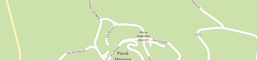 Mappa della impresa cassa di risparmio di asti spa a PIOVA MASSAIA