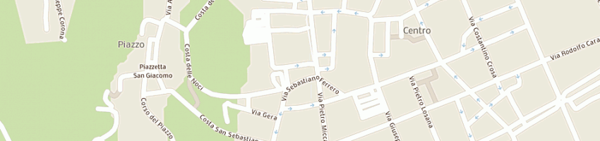 Mappa della impresa a e b servizi contabili sas di macchieraldo i e c a BIELLA