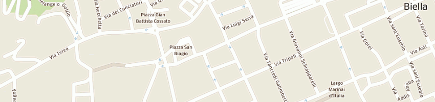 Mappa della impresa triglione paolo a BIELLA