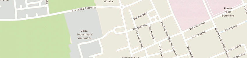 Mappa della impresa panificio flli n e c patti (snc) a BIELLA