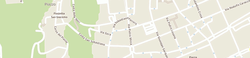 Mappa della impresa fulcheri raimondo a BIELLA