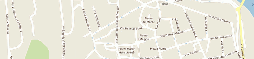 Mappa della impresa sunia a BIELLA