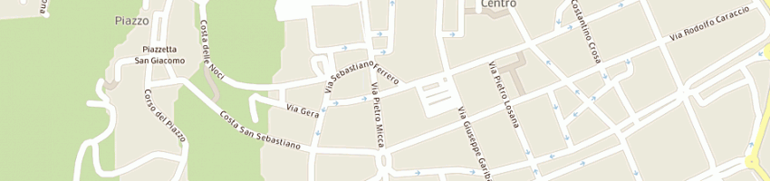 Mappa della impresa pozzato dario a BIELLA