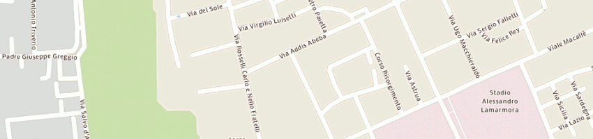 Mappa della impresa c i sas di fraschetto giovanni e c a BIELLA