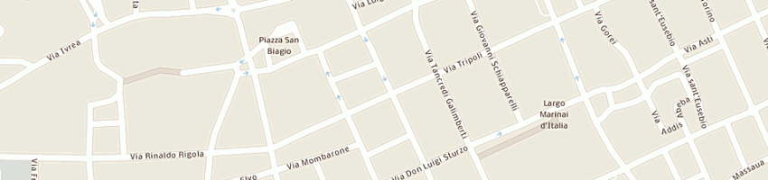 Mappa della impresa bar del corso di lazzarotto paola a BIELLA