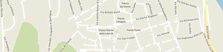 Mappa della impresa circolo sociale biellese = a BIELLA