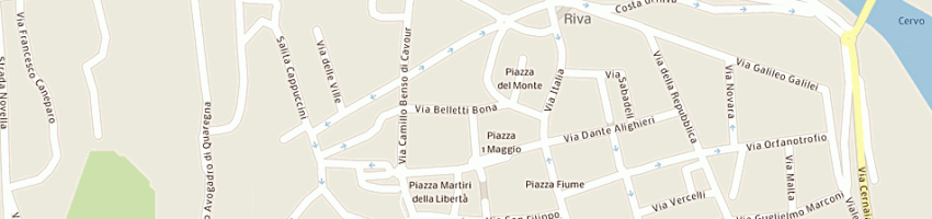 Mappa della impresa gruppo di volontariato vincenziano s giuseppe - b a BIELLA