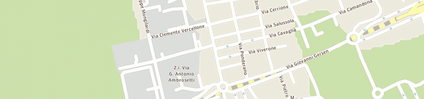 Mappa della impresa ditta artigiana autocarrozzeria romano di romano pietro a BIELLA