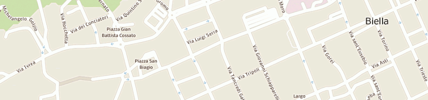 Mappa della impresa pizzeria ristorante 2001 (snc) a BIELLA
