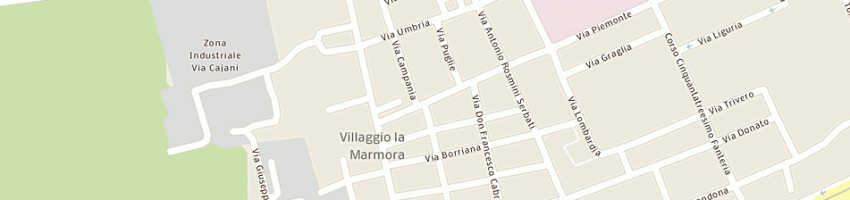 Mappa della impresa cassina francesco a BIELLA