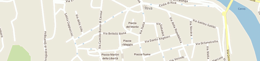 Mappa della impresa di gennaro michele a BIELLA
