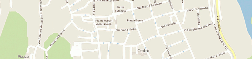 Mappa della impresa visione sas di fornasier m e milan d e c a BIELLA