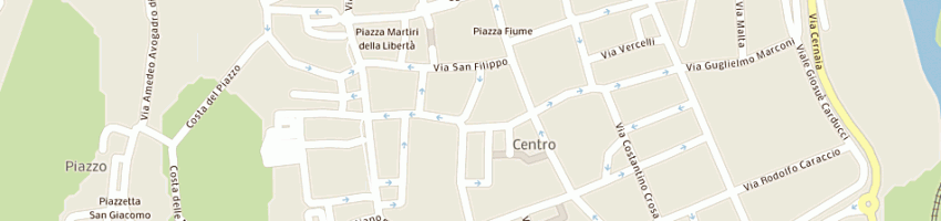 Mappa della impresa libreria robin a BIELLA