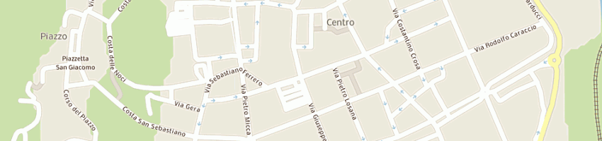 Mappa della impresa atelier coco' a BIELLA