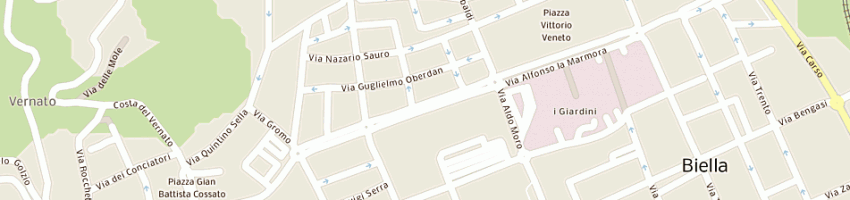 Mappa della impresa carpi stefano e manera roberta snc a BIELLA