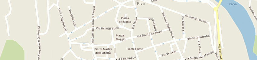 Mappa della impresa calvo claudio a BIELLA