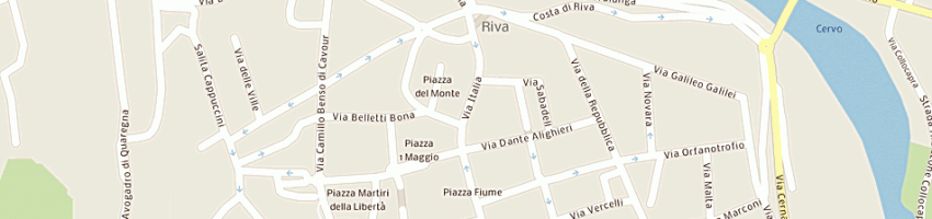 Mappa della impresa maria cecilia soc coop sociale onlus a BIELLA
