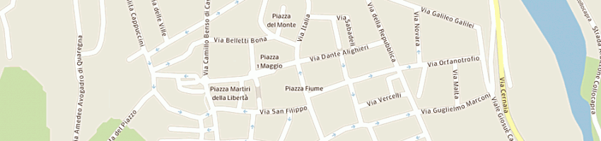 Mappa della impresa andrea negro srl a BIELLA