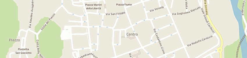 Mappa della impresa ramella valet enrica a BIELLA