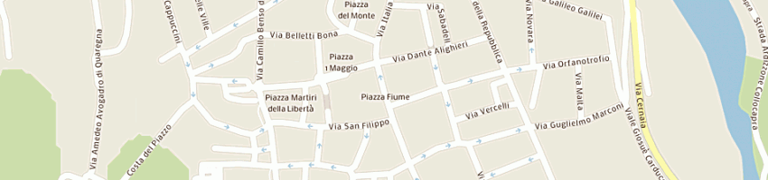 Mappa della impresa il telefonino a BIELLA