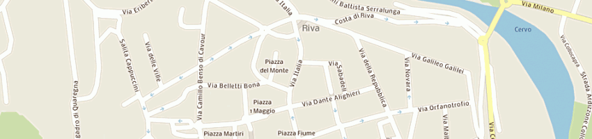 Mappa della impresa petragem di lacchia franco a BIELLA