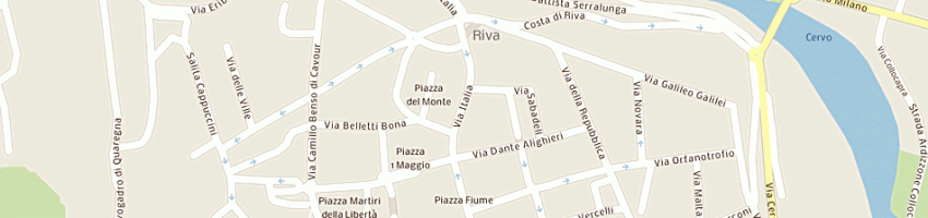 Mappa della impresa bullio vittorio a BIELLA