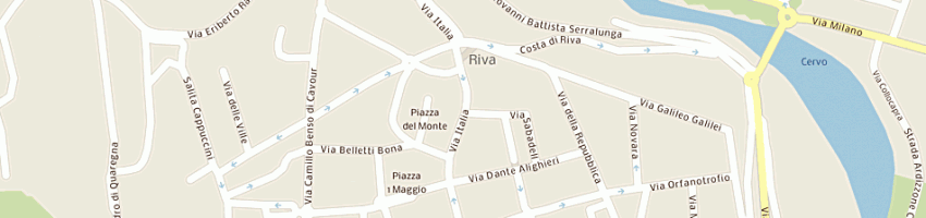 Mappa della impresa bagatin alessio a BIELLA