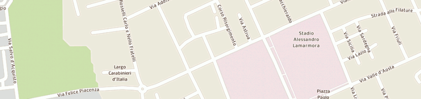 Mappa della impresa ipotesi srl a BIELLA
