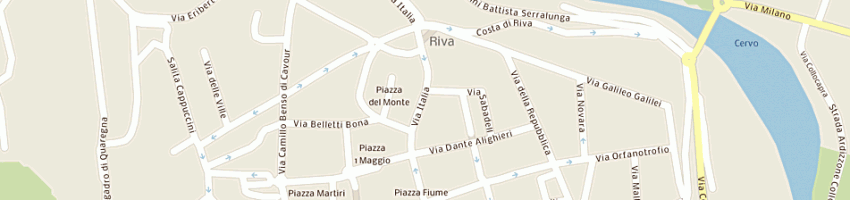 Mappa della impresa catino nadia a BIELLA