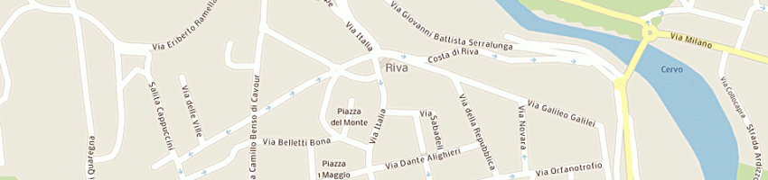 Mappa della impresa lippiello ciro a BIELLA