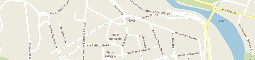 Mappa della impresa superstar di ughetti stefano a BIELLA