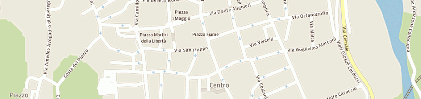 Mappa della impresa sissi srl a BIELLA