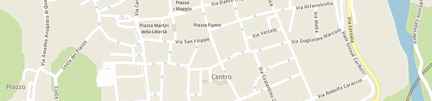 Mappa della impresa degustazione bar corso di schiapparelli adriana e barone gerardo - snc a BIELLA