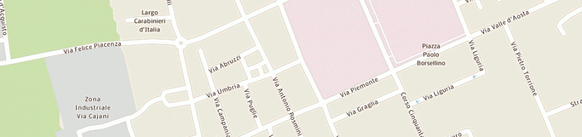 Mappa della impresa bisone renata a BIELLA