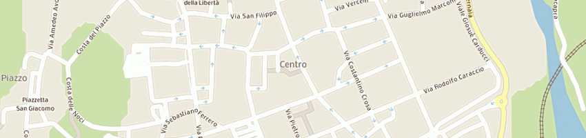 Mappa della impresa liabel spa a BIELLA