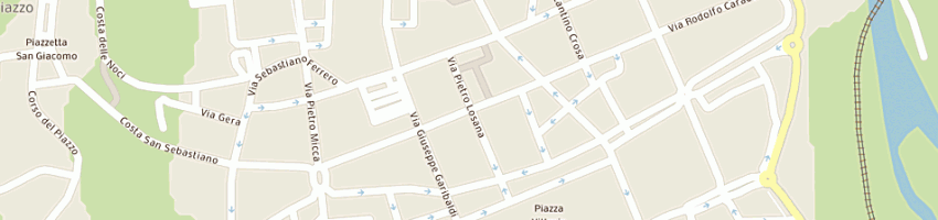 Mappa della impresa el nuevo pesoforma di sonia sangiorgi e c sas a BIELLA