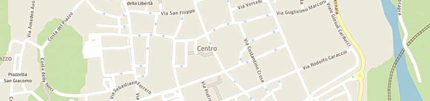 Mappa della impresa studio dottcommgarbaccio e bracco a BIELLA