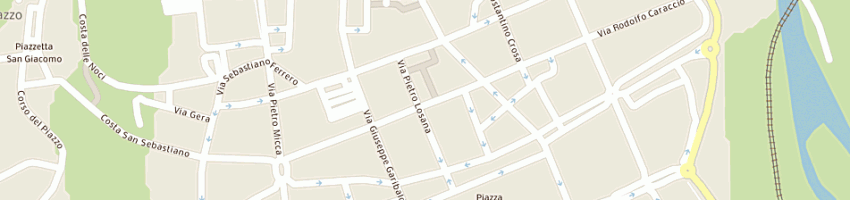 Mappa della impresa sorelle coringrato snc a BIELLA