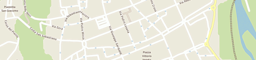Mappa della impresa istituto estetico medico liriope a BIELLA