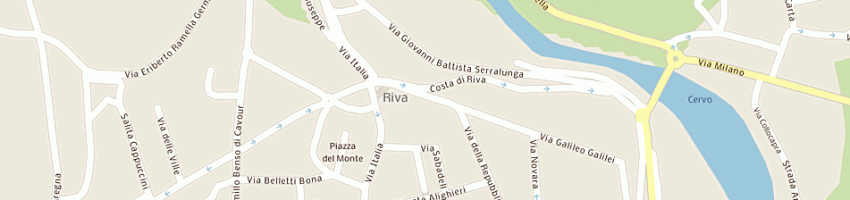 Mappa della impresa mompiani gomme di mompiani andrea a BIELLA