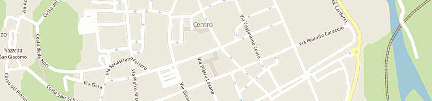 Mappa della impresa salumeria vegis di ceresa procin antonio e c snc a BIELLA