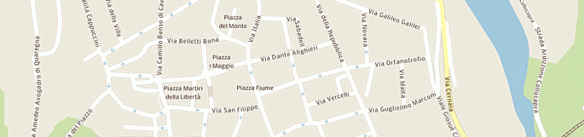 Mappa della impresa scuole pubbliche materne a BIELLA