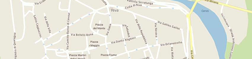 Mappa della impresa peraldo gianni a BIELLA