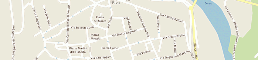 Mappa della impresa rotary club biella a BIELLA