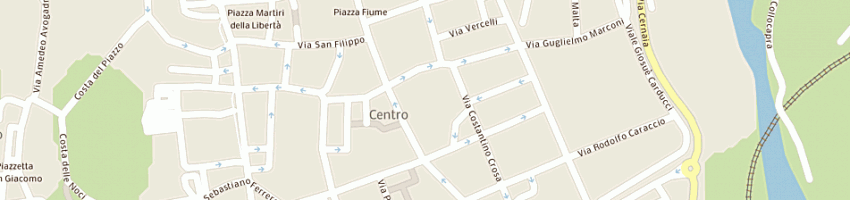 Mappa della impresa secursel srl a BIELLA